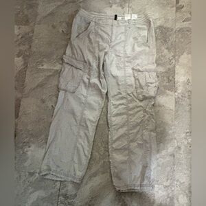 Women’s Gray Cargo Pants
